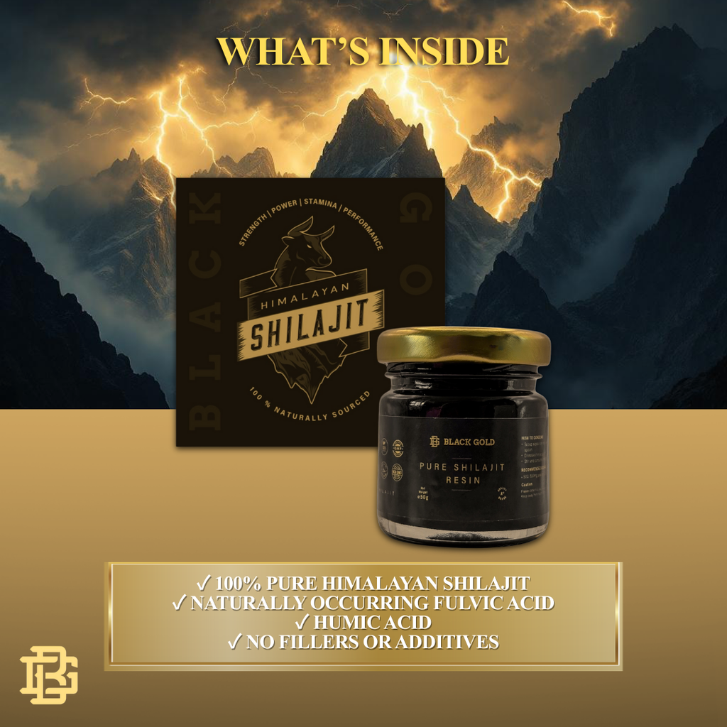 Black Gold 50g Himalayan Shilajit Resin