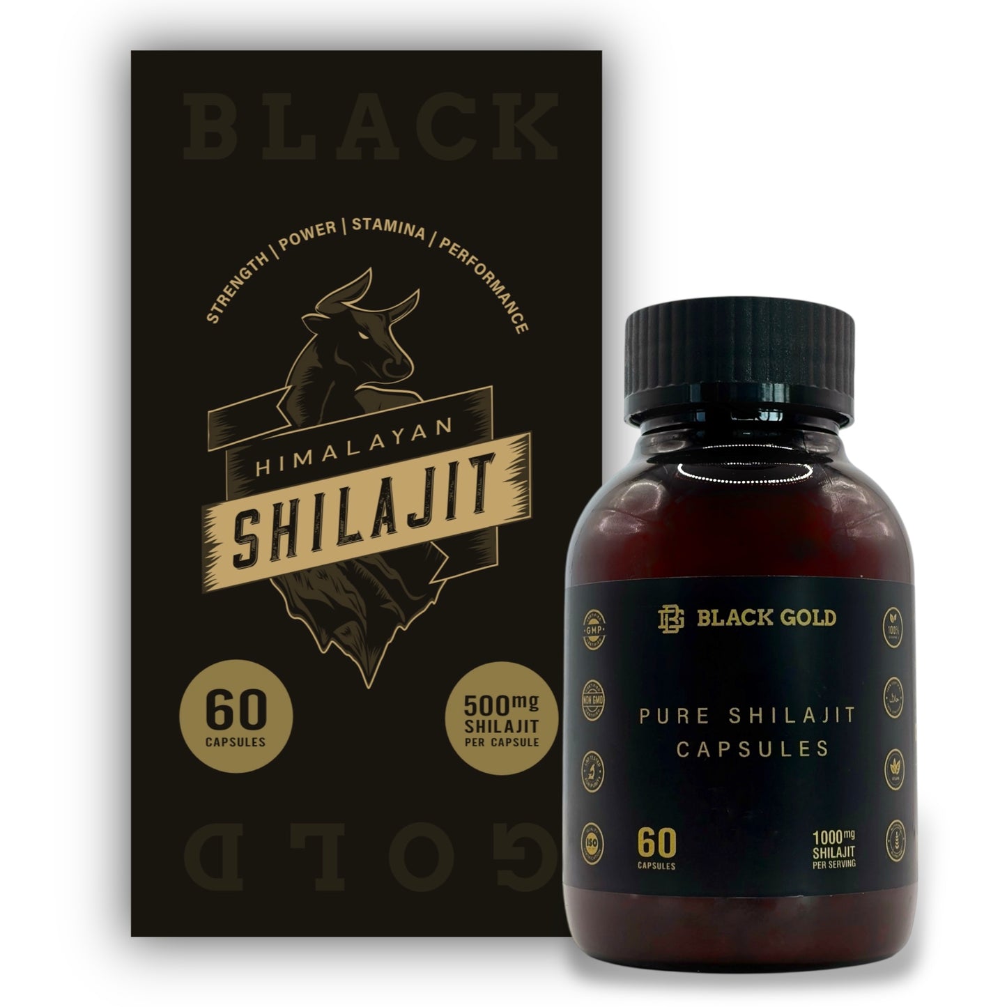 Black Gold Himalayan Shilajit Capsules